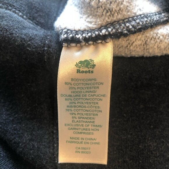 Roots 73 Athletics Zip  Hoodie Adult Lg Black - Picture 7 of 12